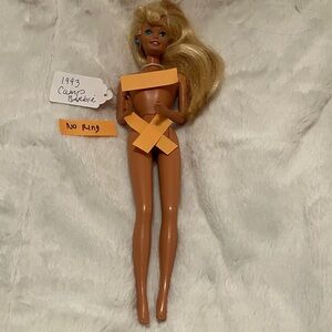 1993 Mattel CAMP BARBIE ~ Sunlight Changes Hair Color! Nude